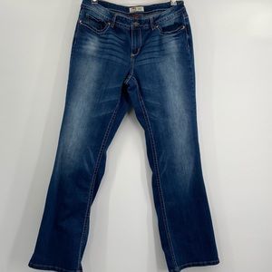 lei Bridget Curvy Boot Size 13 Embroidered Pocket